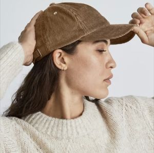 Everlane Corduroy Baseball Cap Coconut